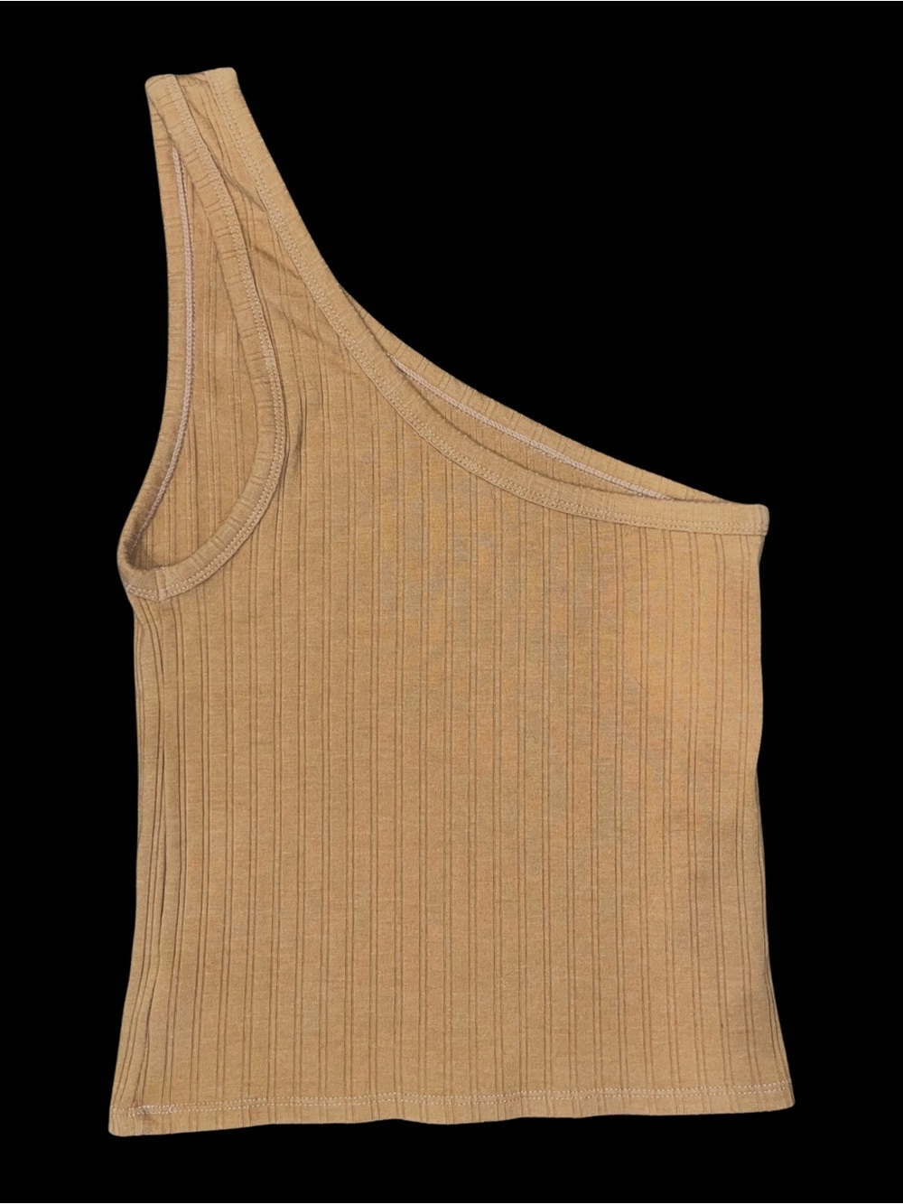 American Eagle One Shoulder Ribbed Top - Picture 2 of 5